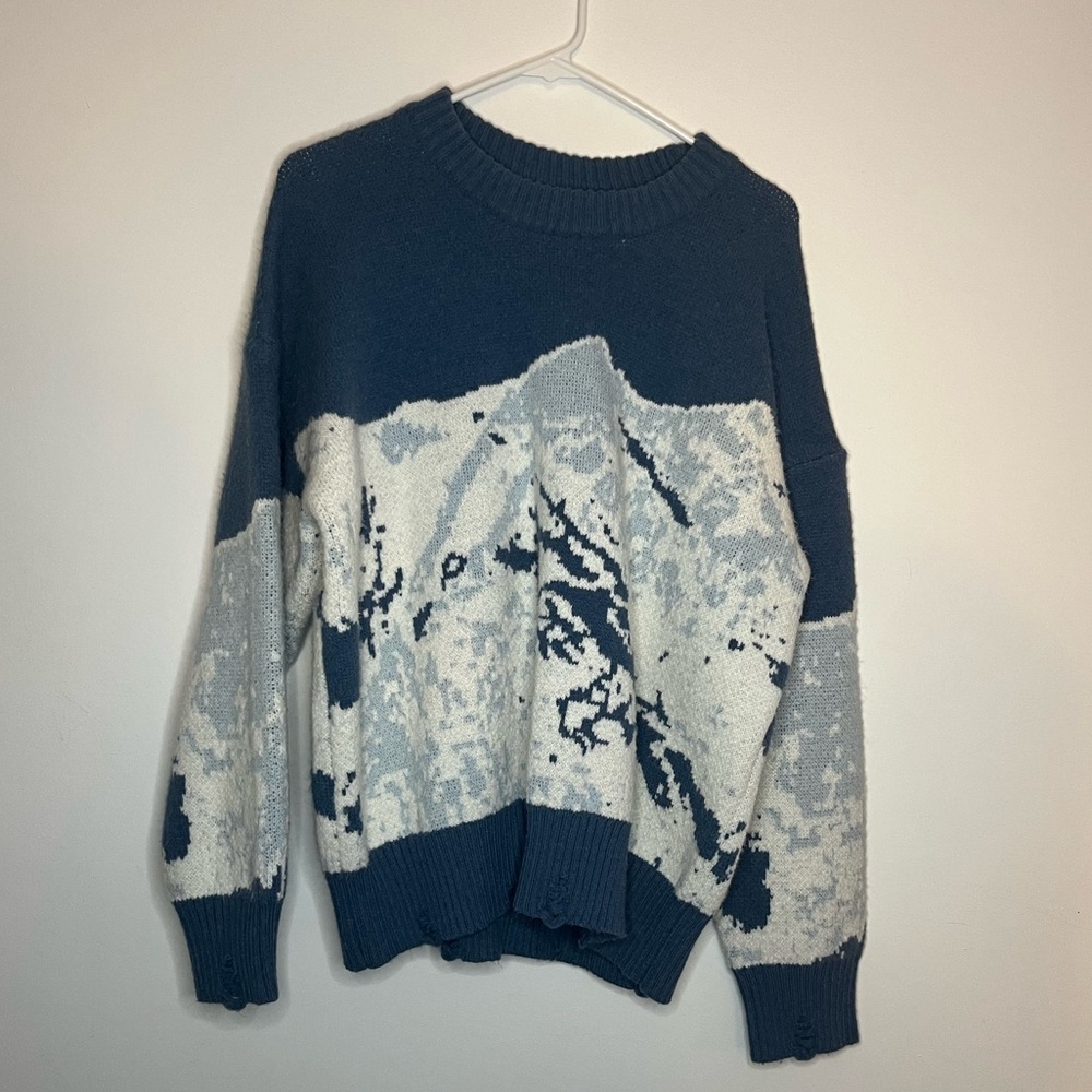 Unisex Mountain Glacier Sweater